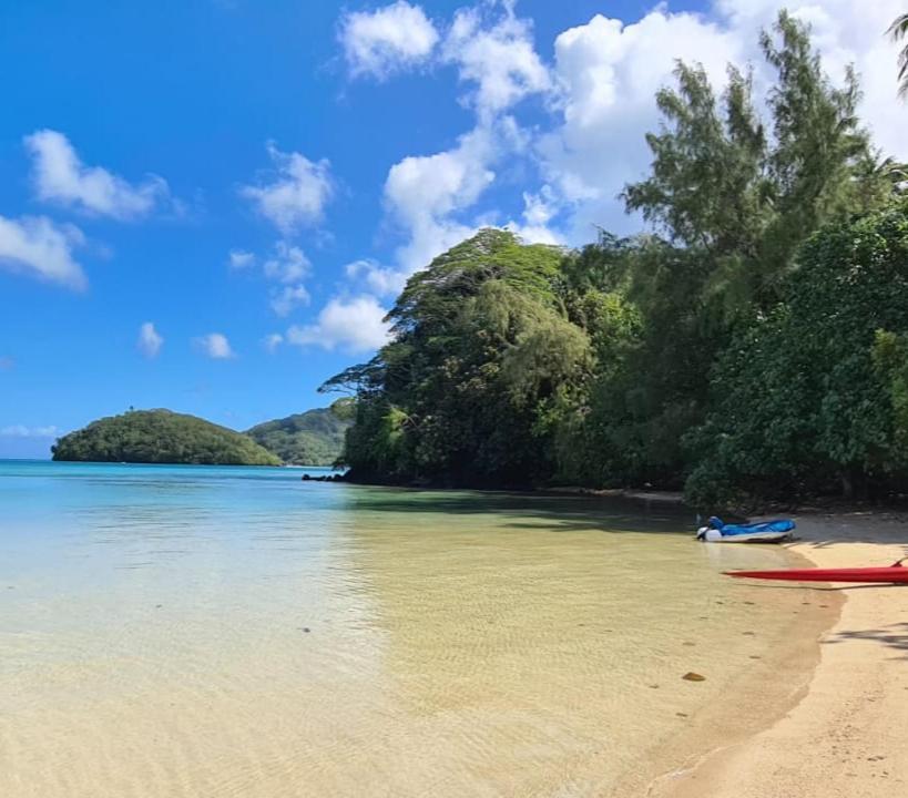 Huahine Manta Lodge Avec 4X4 Optionnel Haapu Экстерьер фото