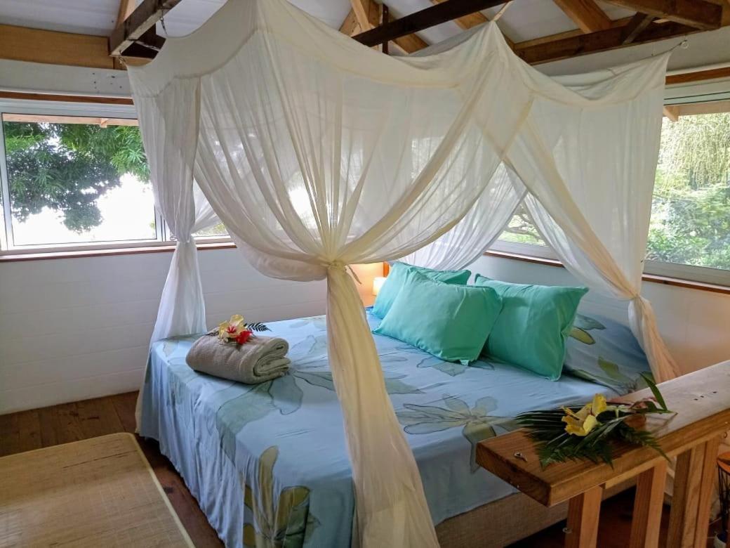 Huahine Manta Lodge Avec 4X4 Optionnel Haapu Экстерьер фото