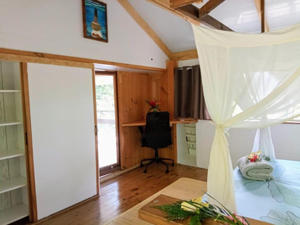 Huahine Manta Lodge Avec 4X4 Optionnel Haapu Экстерьер фото